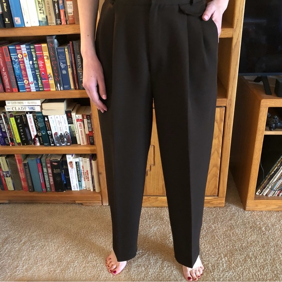 EUC Hillard and Hansen brown slacks - Picture 2 of 5